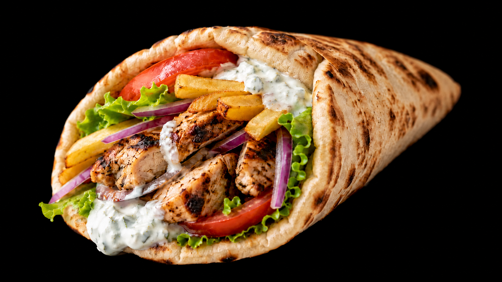 Souvlaki completo